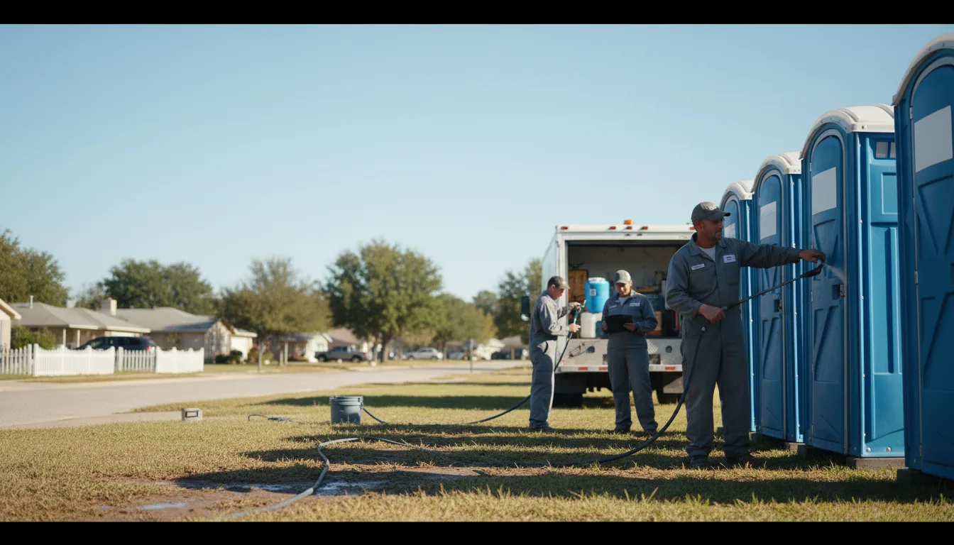 Long-Term Portable Toilet Rental in Bannock, OH near me
